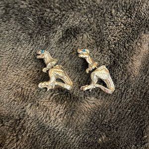 T-Rex earrings